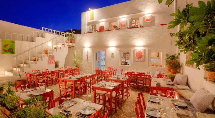 Restaurant Cayenne à Sifnos