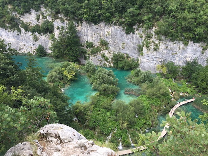 lacs de Plitvice en Croatie