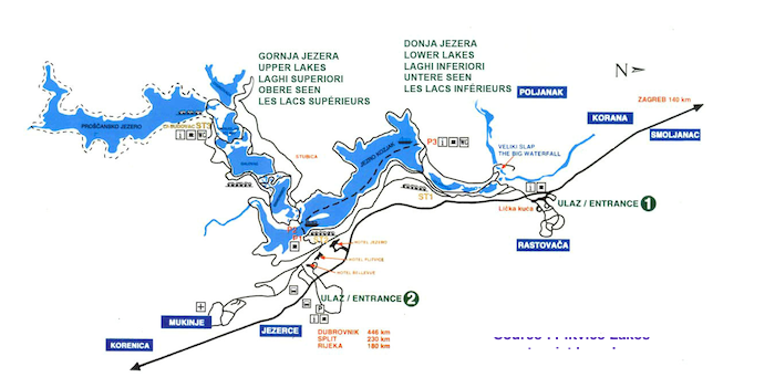 parc national de plitvice croatie