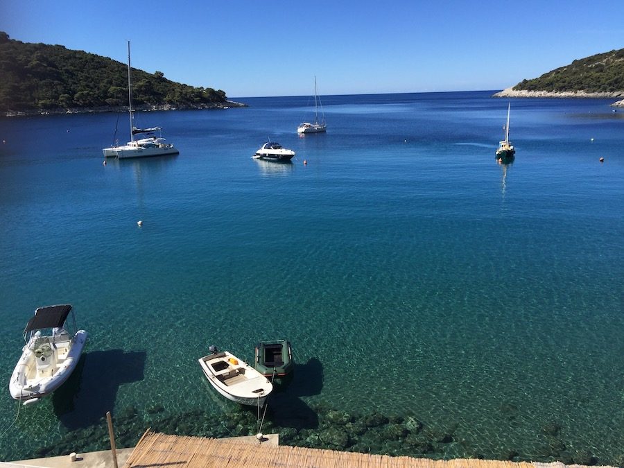 Ile de Mljet en Croatie